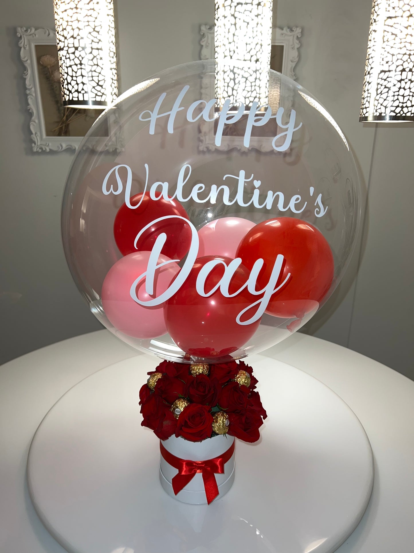 DIY Hot Air Balloon with Chocolate Bouquet / Bobo Balloon Bouquet